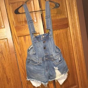 Destroyed Jean Overalls
